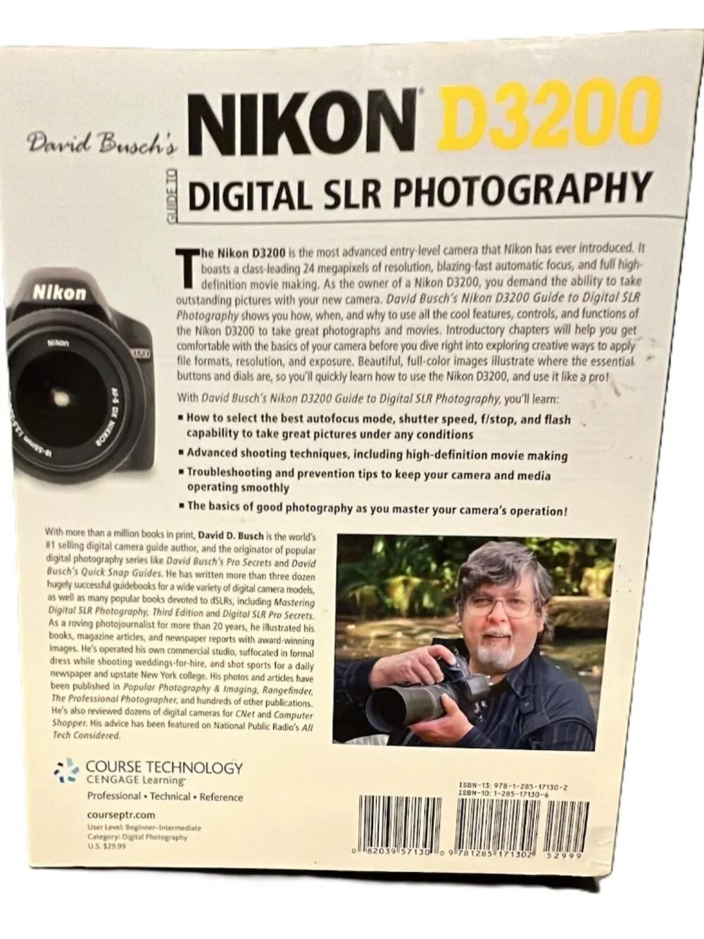 Nikon D3200 Digital SLR Photography Technical/Reference Book